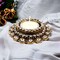 Tealight Candle Holder Festival of Light Decorative T-light Holder for Diwali Navratri Christmas Hanukkah Thanksgiving Housewarming Gift Candle Stand for Centerpiece Dining Table Home Decor